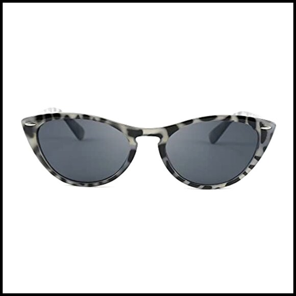 Retro Cat Eye Sunglasses Small Frame UV400 Protection Unisex Vintage main image 6